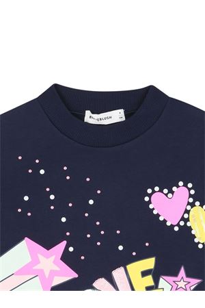 felpa in cotone blu BILLIEBLUSH KIDS | U2160385T